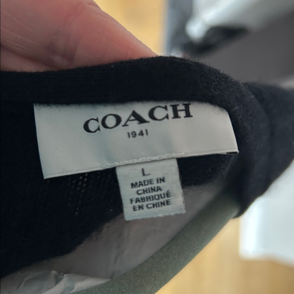 COACH 1941 Cashmere Rexy Cardigan - Picture 5 of 6